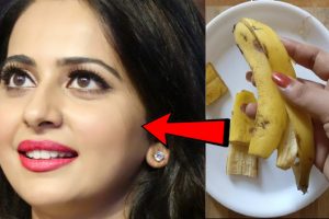 OMG! It can happen by rubbing banana peel on face Everyday