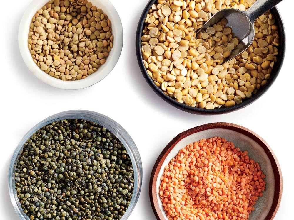 Lentils has difference