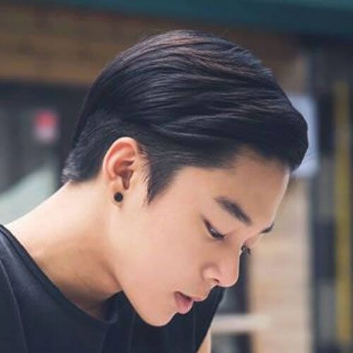 simple korean men haircut