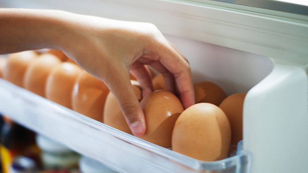 keep eggs refrigerator door shouldnt
