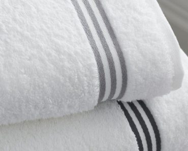 Why Do Shower Towels Usually Have A Hard Edge?